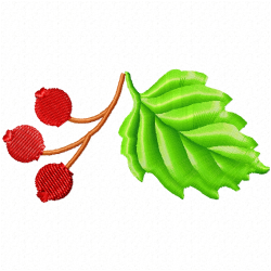 Leaves Embroidery Design 5